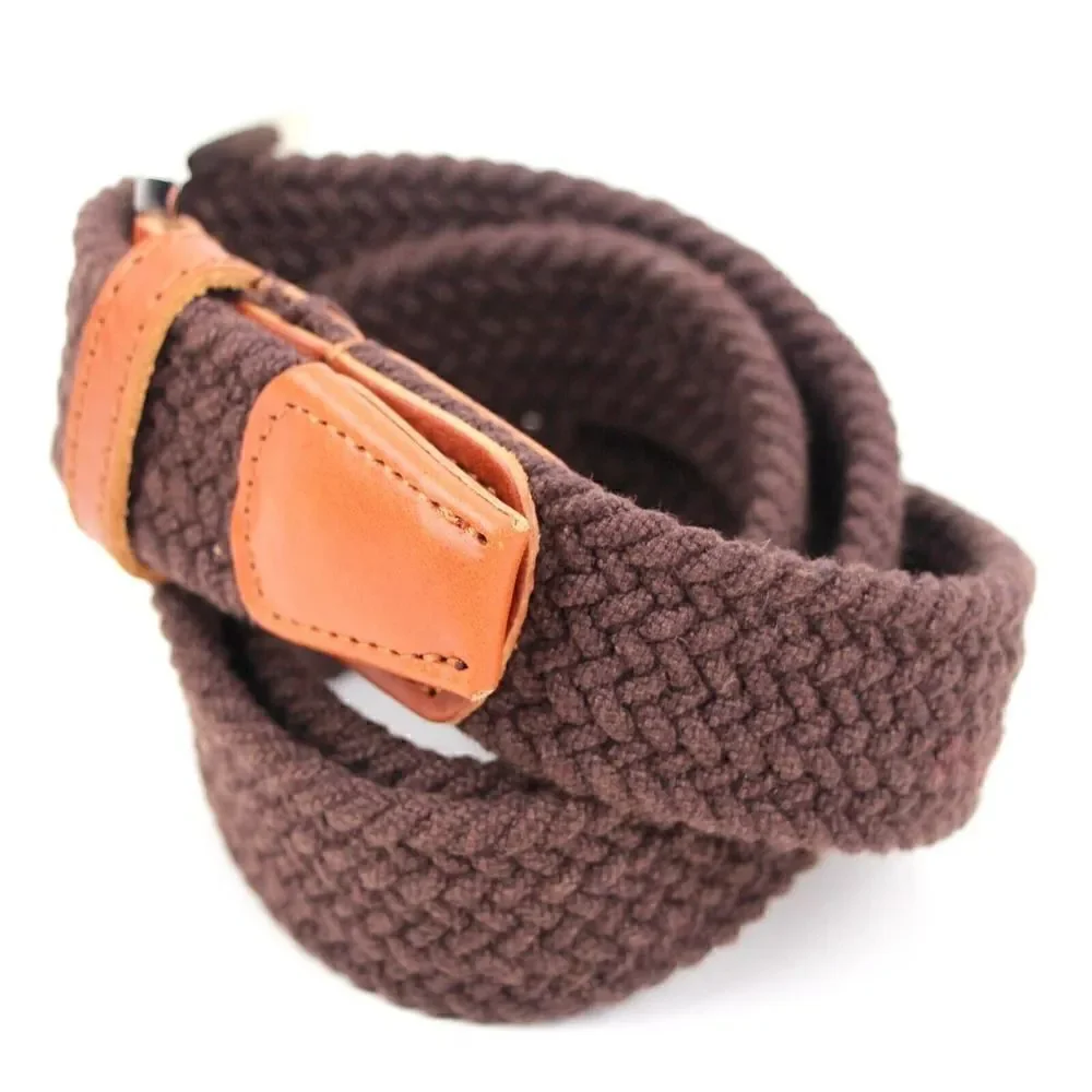 BROWN GENUINE LEATHER 1 3/8
